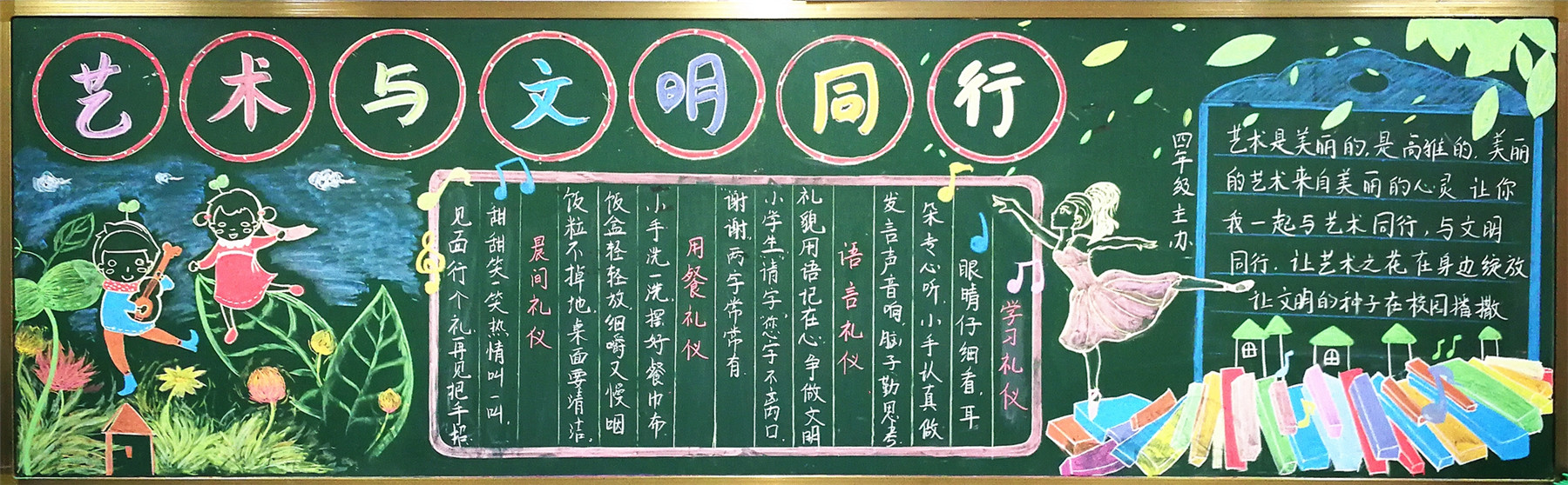 聽(tīng)障部學(xué)生黑板報(bào)欣賞