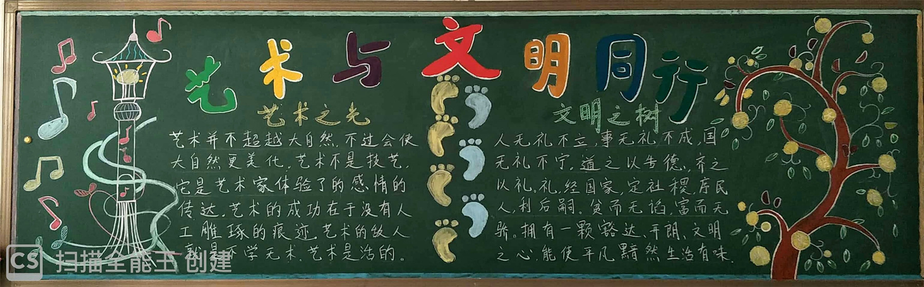 聽(tīng)障部學(xué)生黑板報(bào)欣賞